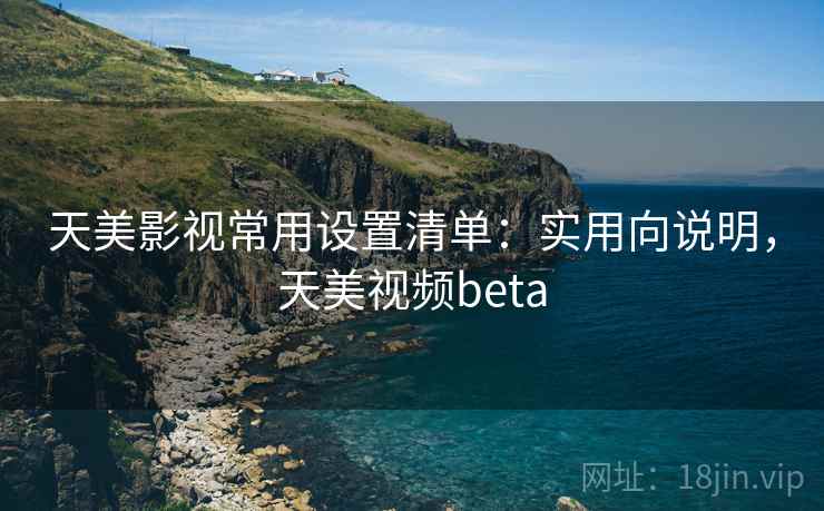 天美影视常用设置清单：实用向说明，天美视频beta
