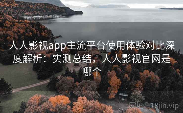 人人影视app主流平台使用体验对比深度解析：实测总结，人人影视官网是哪个